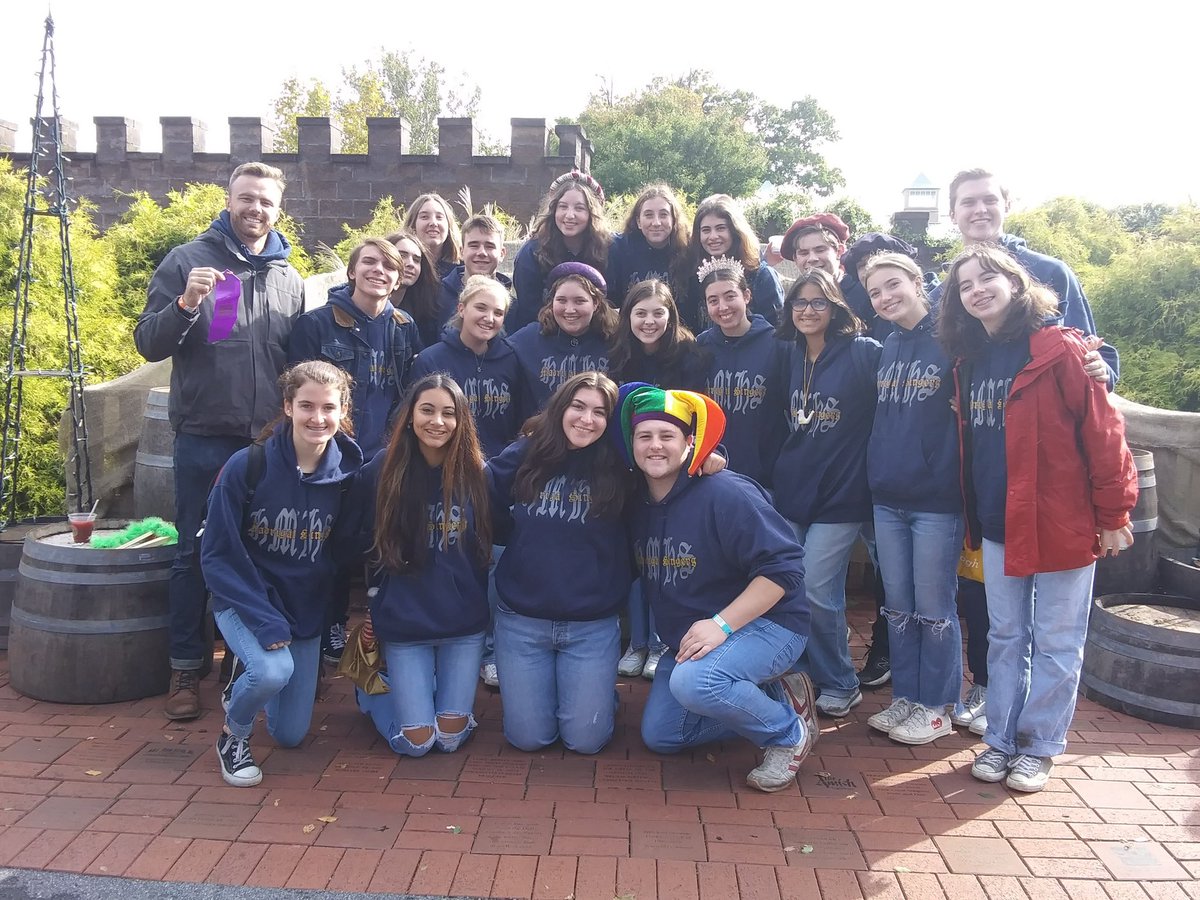 HMHS Madrigals take home the first place prize at the PA Renaissance Faire! Congrats to the other 22 schools that competed this year! I’m so proud of this group! #firefire