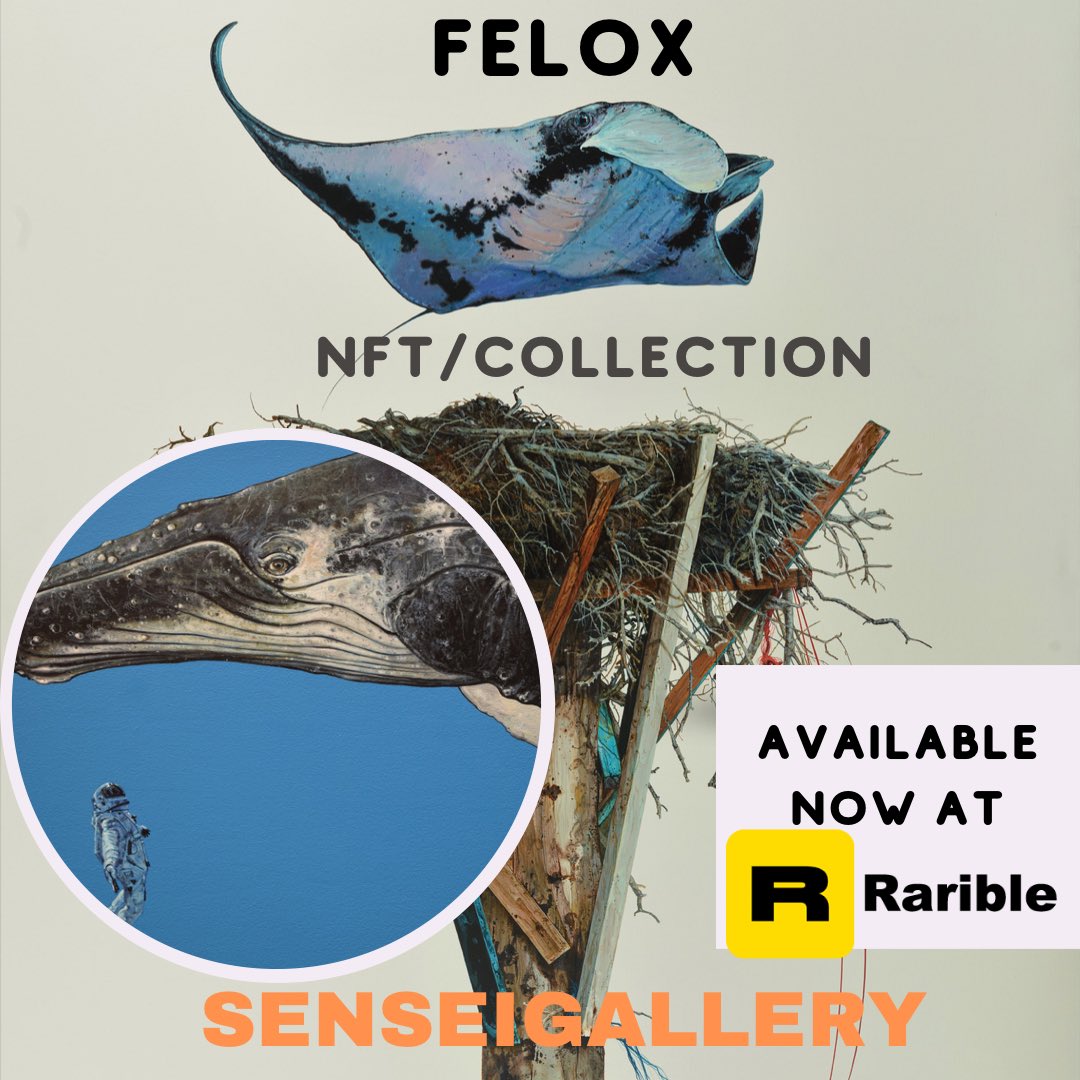 sensei_bit's tweet photo. Jose Sanchez (Felox )
AVAILABLE AT RARIBLE 🙌🚀

@feloxart 

To talk about Felox is to talk about hyperrealism and surrealism.

Click here: https://t.co/sQQgdnsDXB

#nft  #art #painting #crypto #cryptocurrency  #artgallery #senseigallery #RARIBLE
 #bid #market #art #digitalart https://t.co/X8TD8UAErg
