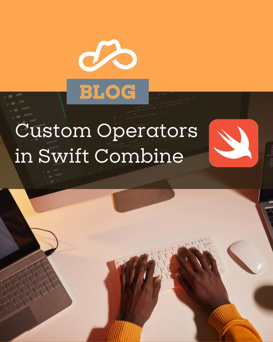 bignerdranch's tweet image. The Combine framework in Swift ships with many operators to manipulate and transform processing pipelines. However, sometimes these built-in operators fall short. 

Learn how to create custom operators: bit.ly/3LFicM1.

#BigNerdRanch #SwiftUI #iOSAppDevelopment