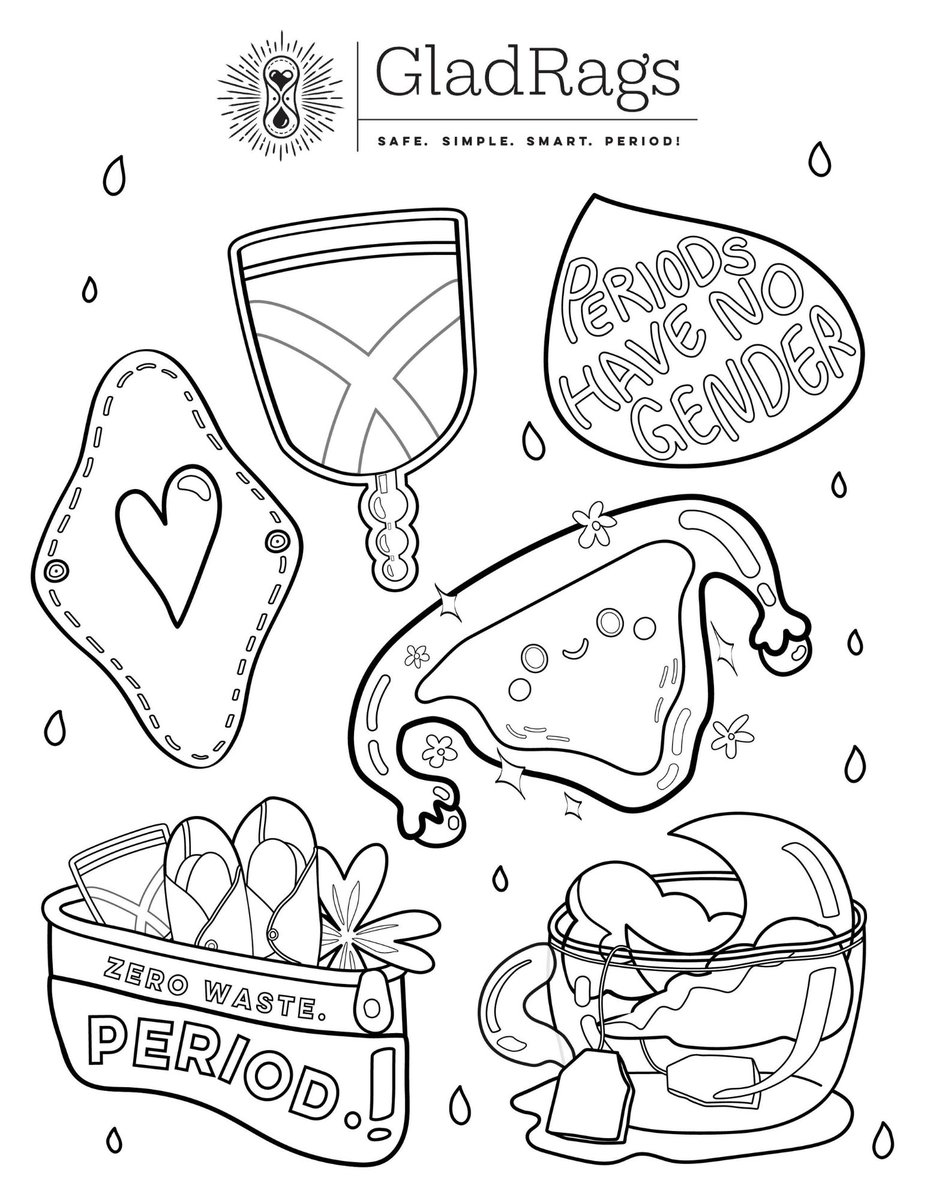 GladRags's tweet photo. 🖍️ Coloring for a Cause! 🖍️

This month we're doing our giveback a little differently. We're donating $1 to Taller Salud for each colored-in period party coloring sheet we receive!

Learn more here: https://t.co/4DVdA0nyV4 https://t.co/wqHGOI6o9B