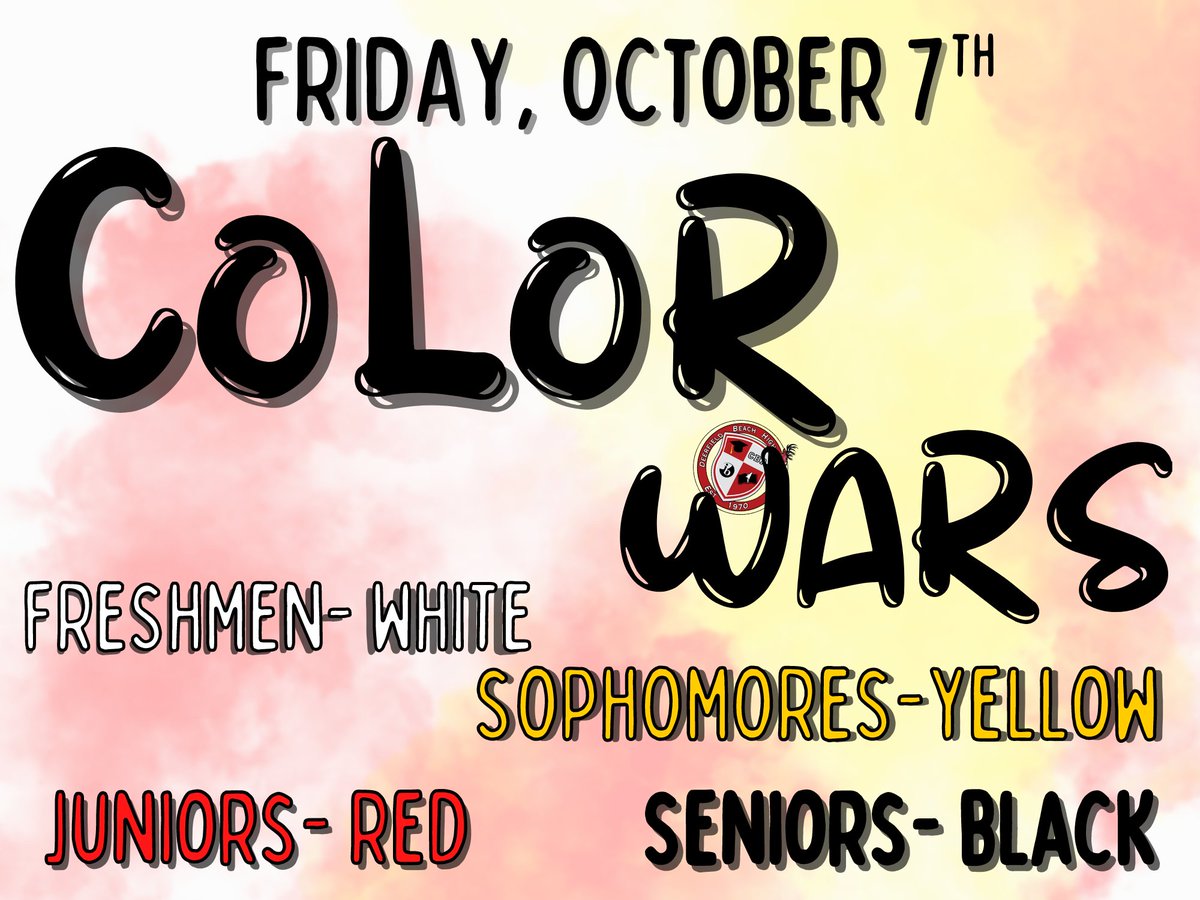 DBHSpathfinder's tweet image. Friday is Color Wars Day for #DBHS students! Show off your class colors by using #DBHSExperience when posting your pictures.