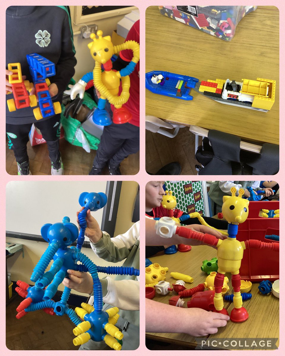 HolyChildPSBel's tweet photo. Our talented builders from P4-P7 were busy once again today during Master Builders Club.
#lego #duplo #popoids #knex https://t.co/1URWKH3FZ1