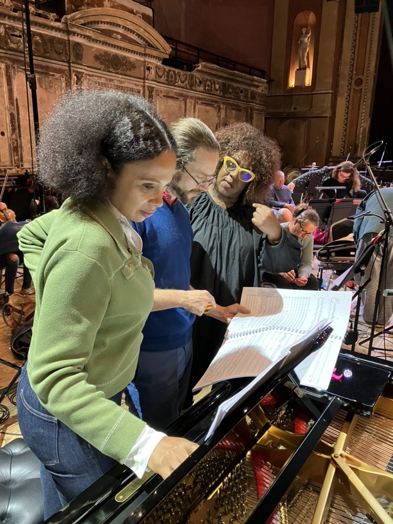 Excellent day at the recording sessions for <a href="/ErrollynWallen/">Errollyn Wallen</a> Piano Concerto @rebecaomordia <a href="/JKAConductor/">𝗝𝗼𝗵𝗻 𝗔𝗻𝗱𝗿𝗲𝘄𝘀</a> <a href="/BBCCO/">BBC Concert Orchestra</a> <a href="/resonusclassics/">Resonus Classics</a>