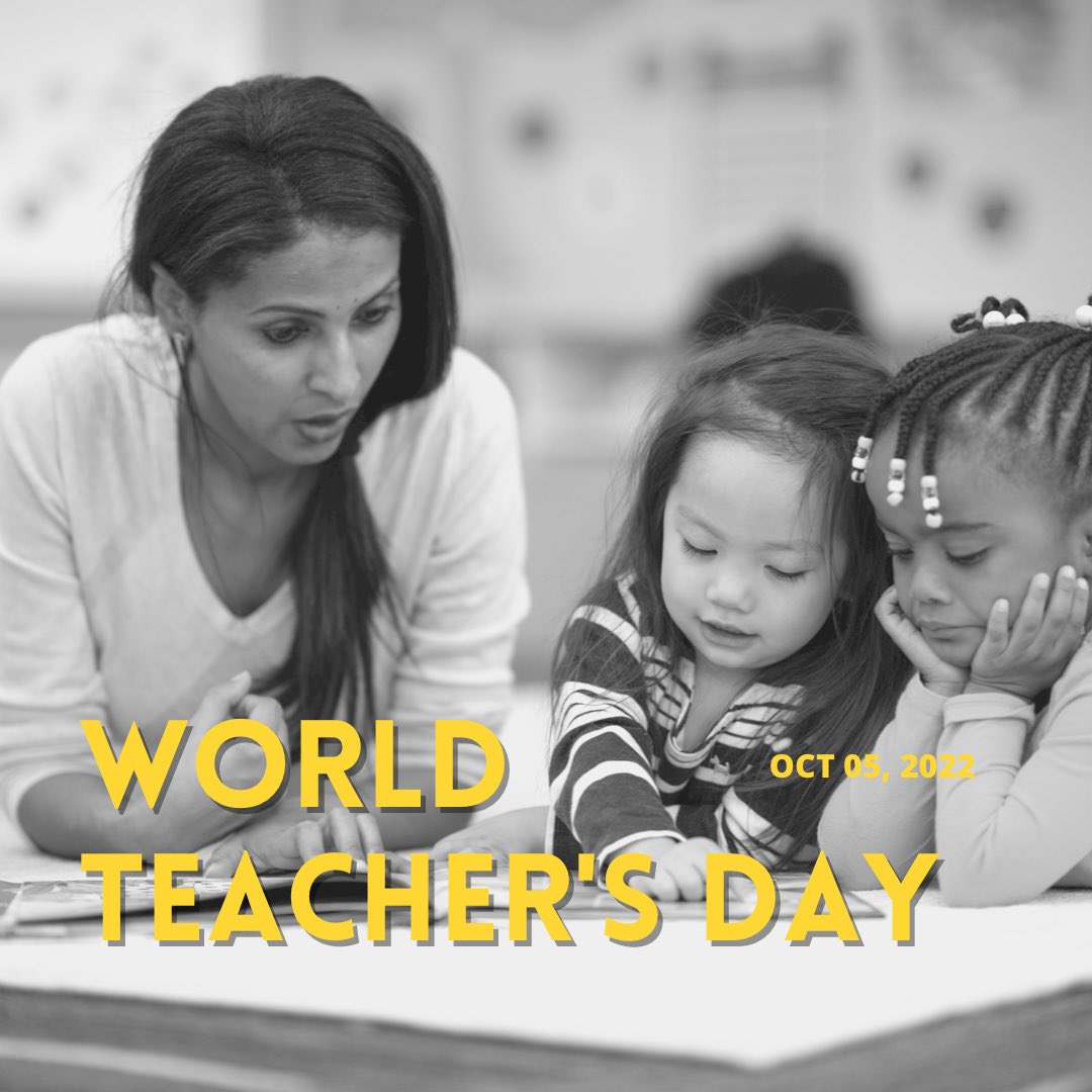 BenVereen's tweet image. Teachers change the world. 🙏🏼❤️🌎 #worldteachersday