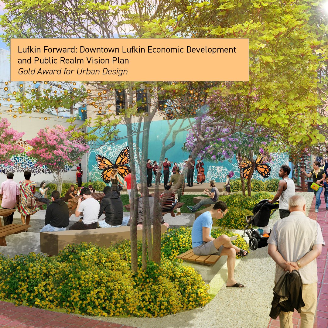 AsakuraRobinson's tweet photo. We are proud to have been a partner on four exciting projects recognized by the 2022 APA Texas Planning Awards! These awards recognize projects for outstanding planning work, leadership, and innovative solutions. Click here to read about the projects https://t.co/eG7afVz9co https://t.co/33z4U57LzV