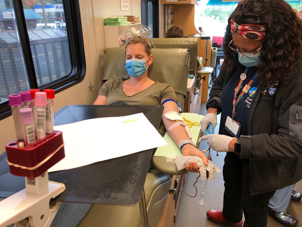 cooleydickinson's tweet photo. Thank you to everyone who came to Cooley Dickinson this past Monday to donate blood! Your contribution supports a critical need that has only intensified in the wake of the Covid-19 pamndemic. #GiveBlood #BloodDonation #BloodDonor https://t.co/oM4EUmrgwH