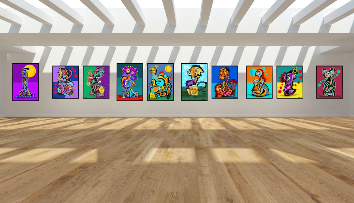 TheAngelsWing's tweet photo. GMAEN. Have a colorful, beautiful day
Sneaks of WIP @jasonlchambers gallery 🤩
#AngelsWing #independentartist #NFTs https://t.co/tqsMFKAQds