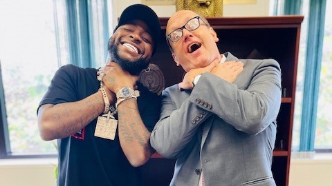 The United States is glad to be a significant part of Nigeria’s rich musical industry. Happy to meet Afrobeat superstar @davido earlier today as we talked about Nigeria’s fast growing entertainment industry and how it's a strong pillar of support for the U.S.-Nigeria partnership.