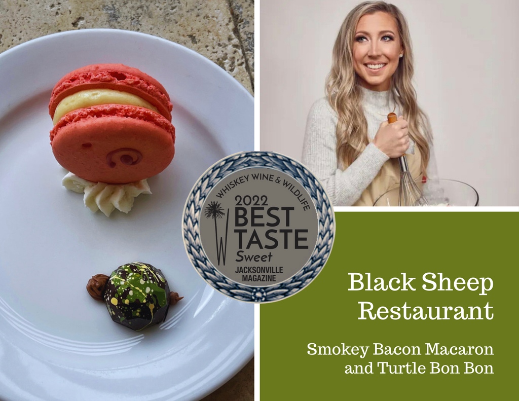 whiskeywinewild's tweet photo. THIS is what happens when food is also art! Cheers to Rebecca Reed @blacksheep5points on her BEST TASTE Award for this creatively delicious dessert! 🥂For event details and tickets 👉 https://t.co/YStOOUnbbJ https://t.co/BmP1YdEMK3