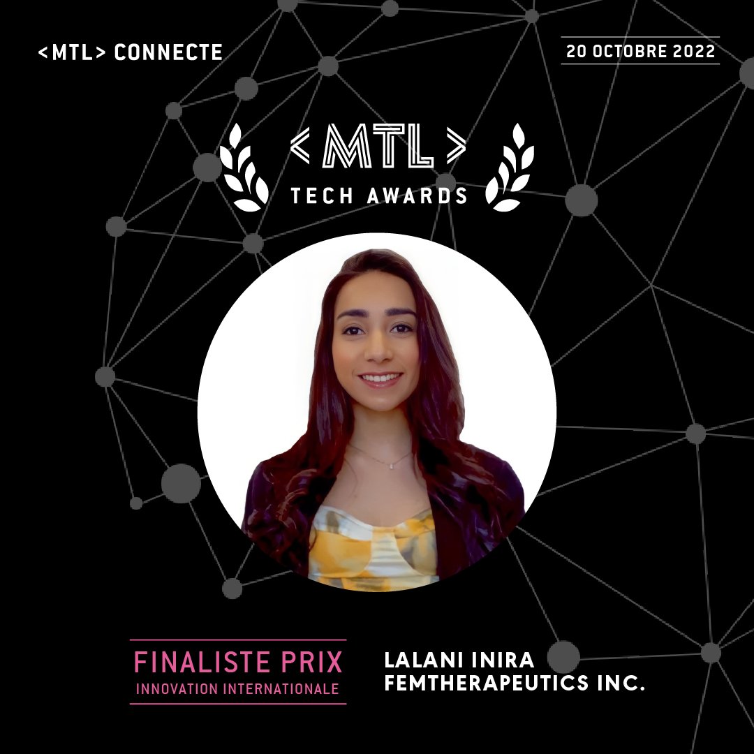 PN_MTL's tweet photo. Découvrez les profils des 3 finalistes du prix de l' #InnovationInternationale aux #MTLTechAwards 👩💻
Ce Prix 🏆 célèbre les innovations internationales qui changeront les habitudes de demain 🌐 dans des organisations et entreprises d’impacts grâce aux technologies https://t.co/By9YoJIbTs