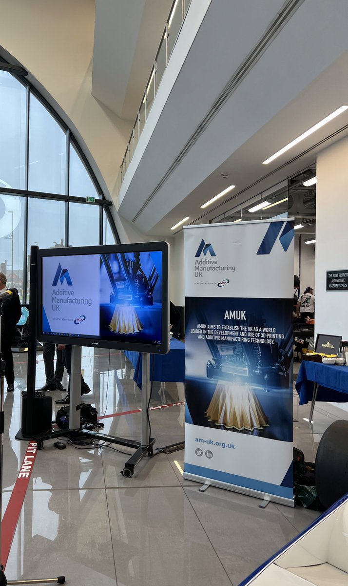 Amazing event today with <a href="/AMUK_MTA/">Additive Manufacturing UK</a> relaunch at @BoltonUni. 

Learned a lot about the current UK #3Dprinting scene with @KTNUK and other #SMEs #additivemanufacturing