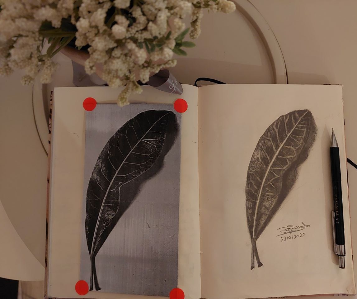 اسكتشات ففترة وجودي فالمستشفي والحمد لله إني كنت حضرت ورشة المناظر الخلوية حقيقي هونت عليا كتير 💙