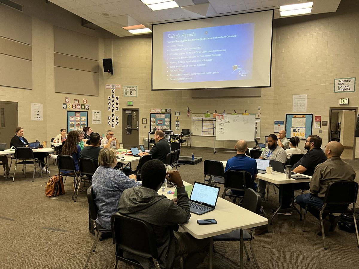 Sheldon ISD Director of Fine Arts tweet media