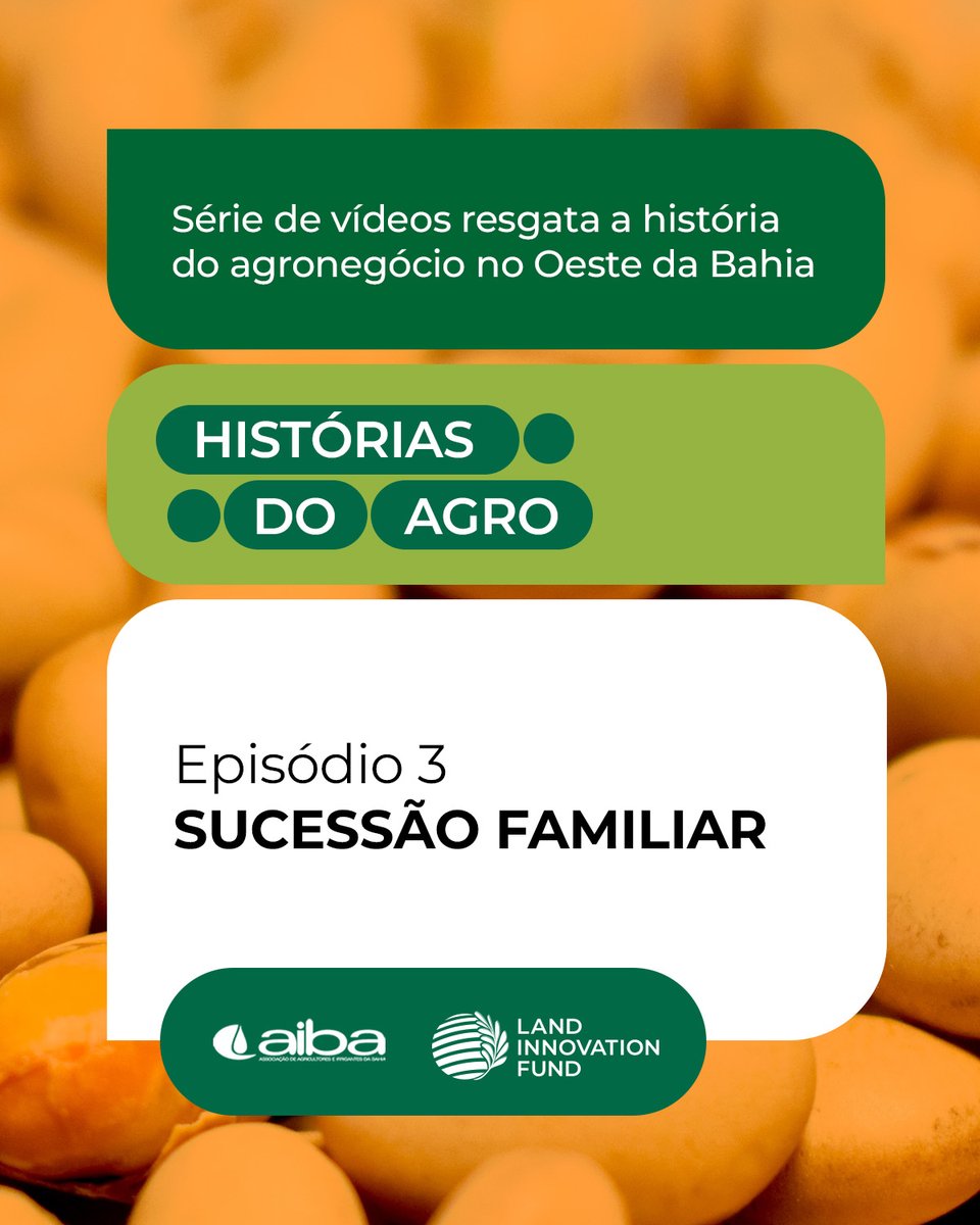 Série de vídeos recupera trajetórias individuais de produtores rurais do Oeste da Bahia para contar um capítulo importante do desenvolvimento regional do Brasil. No eps três, uma herança de amor à terra, com três gerações de mulheres da familia Cunha. 
landinnovation.fund/pt/noticias/pl…