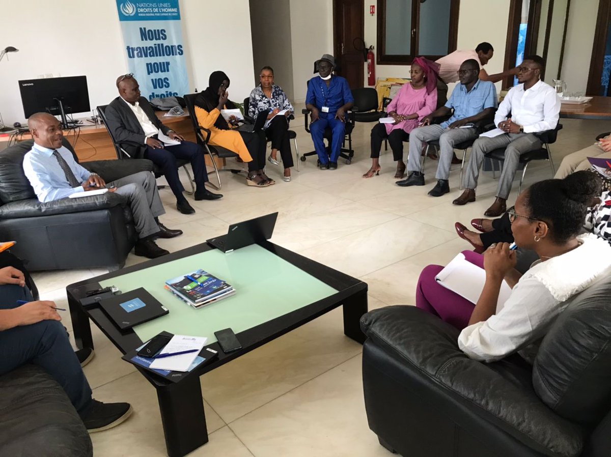 ONU_Droits_BRAO's tweet photo. Nous souhaitons la bienvenue à Monsieur @kotchani, Représentant Regional AI. 
M. Kotchani à tenu sa première réunion de travail durant laquelle il a mis en avant l'importance du mandat de @UNHumanRights en #Afrique de l'ouest dans le contexte de crises multiples au #Sahel. https://t.co/u8RCR6Gh8n