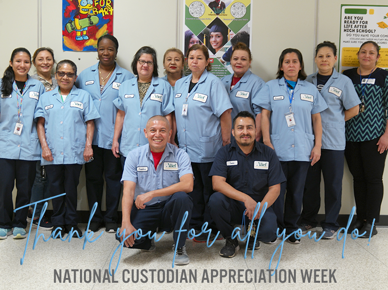 ElsikHighSchool's tweet photo. Thank you for keeping Elsik HS Ship Shape and Bristol Fashion! We celebrate National Custodian Appreciation Week. https://t.co/pAGnp4mBgt