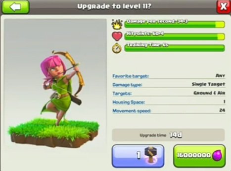 igdaliahbarika's tweet photo. 20) These are different troops that have increased by 1 level 
●Barbarian> level 11
●Archer> level 11
●wall breaker >level 11
●witch >level 6
Finally,  I waited a long time for the witch to be upgraded 
● Like and retweet
#th15 #clashoflcans #callmewrecks #Trending #Like https://t.co/KW9QjkaLlP