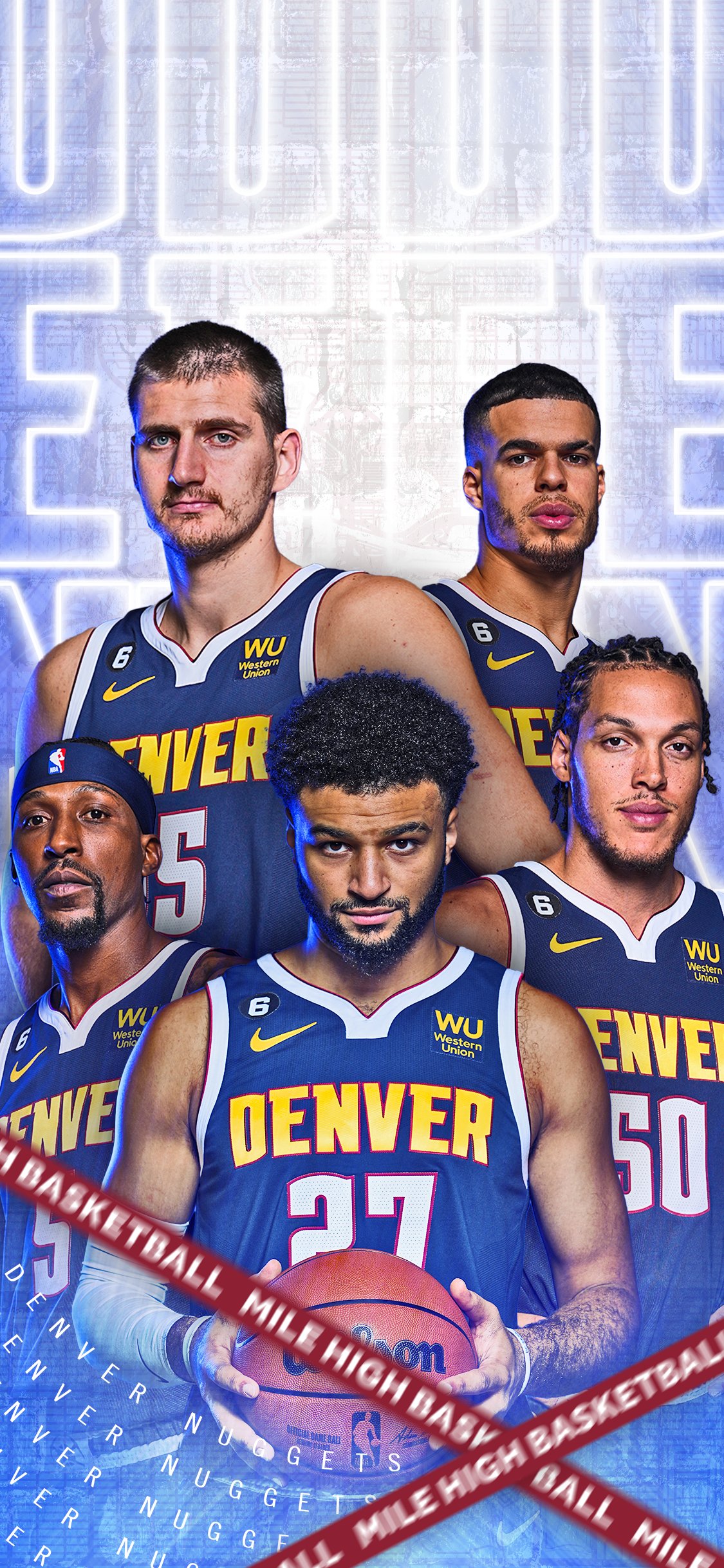 Denver Nuggets on X: New season, new wallpapers 🔥 #WallpaperWednesday   / X
