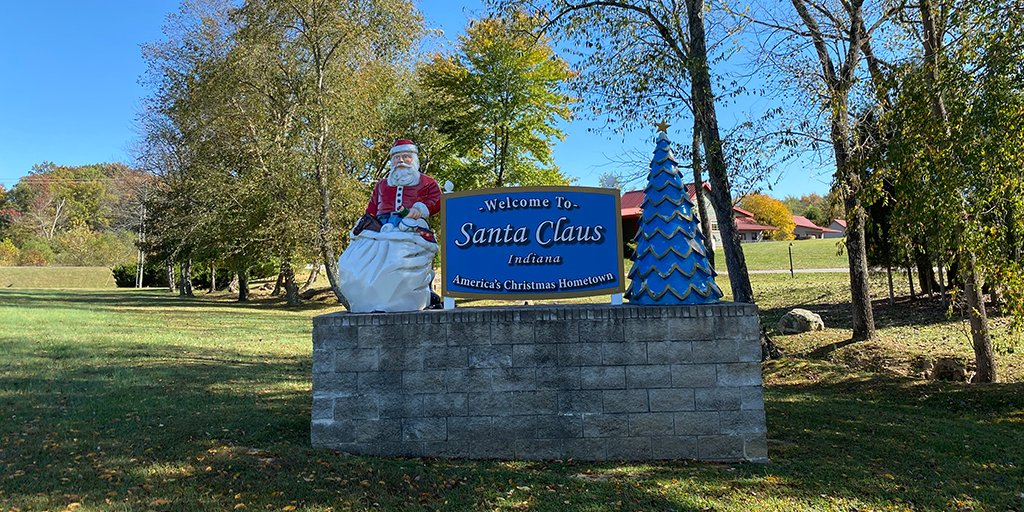 Santa Claus, Indiana tweet media