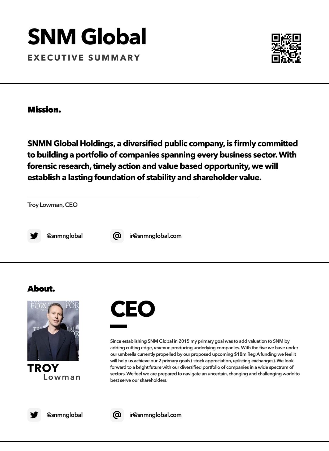 Snmn SNM Global Holdings on Twitter: