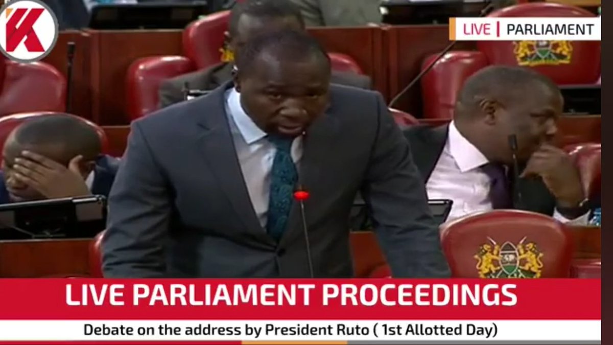 Today, I made my maiden speech in the 13th Parliament where i took time to thank the people of Manyatta Constituency for the opportunity.