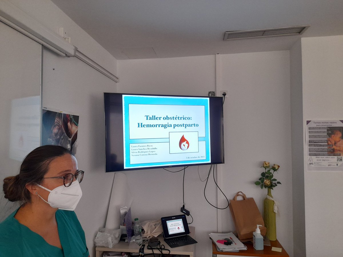 LaufuentesLaura's tweet photo. Simulación in situ. Aprendemos todos. Taller de hemorragia obstétrica.  Complexo Hospitalario Universitario de Ferrol @AulaFerrol @rivera_trobo @g_seoane @XXIFerrol https://t.co/ULcMHDlk58