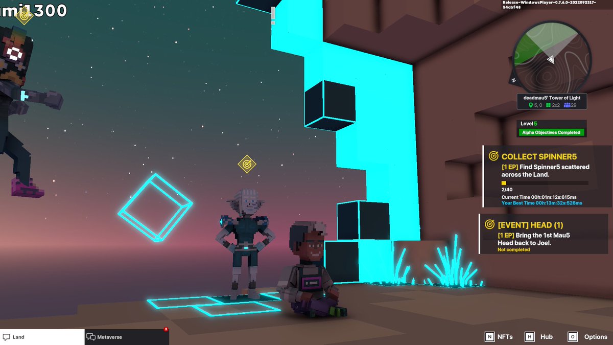 erzhigu's tweet photo. @TheSandboxGame @deadmau5 I just participated in the #SandboxAlphaS3Giveaway for a chance to win 500 SAND! Found George from the Metaglitch in @deadmau5's Tower of Light, check out my screenshot below!
👇 https://t.co/1u0YqFfhA5