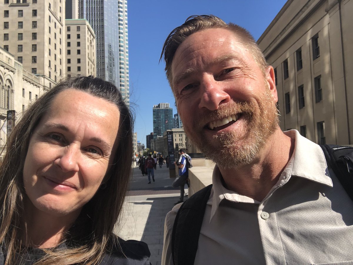 Running around TO with <a href="/PHECanada/">PHE Canada | EPS Canada</a> board president.  Why are we here you ask? Can’t wait to share tomorrow at 1:30!
