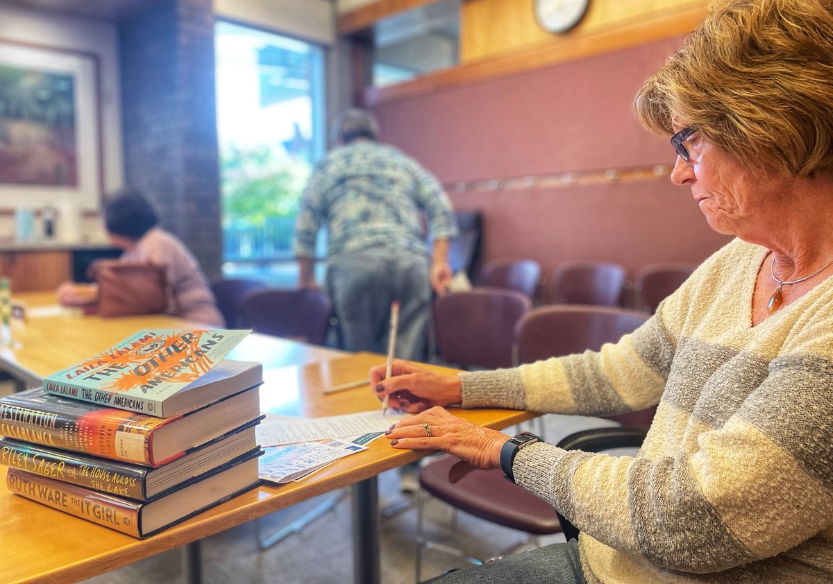 This morning, we had a full house for our first One Book One Village book discussion of The Other Americans. Haven't started the book yet? Don't worry; we still have copies available at the library and book discussions scheduled all month!
Learn more: mppl.org/onebookonevill….