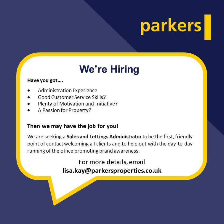 parkers_witney's tweet photo. We're recruiting!! Interested in joining our friendly #Witney team?
#witneyjob #recruiting #propertyjob https://t.co/feIdi4b4Yz