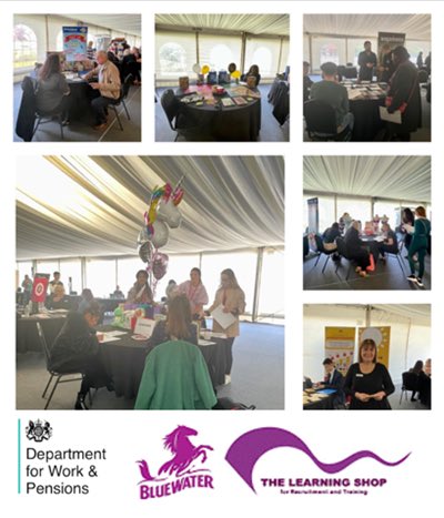 Hameraahmad1's tweet photo. Wow! A mammoth 144 job offers made at today’s #Kent DWP &amp; Bluewater jobsfair👍Thomas, below, successfully landed himself 2 offers- opting for one of the 12 lucky people accepting with #Accessorize 😊Brill organisation by my localteams to ensure maximum job matching 👏@Prathiba01 https://t.co/RhQFakWocC