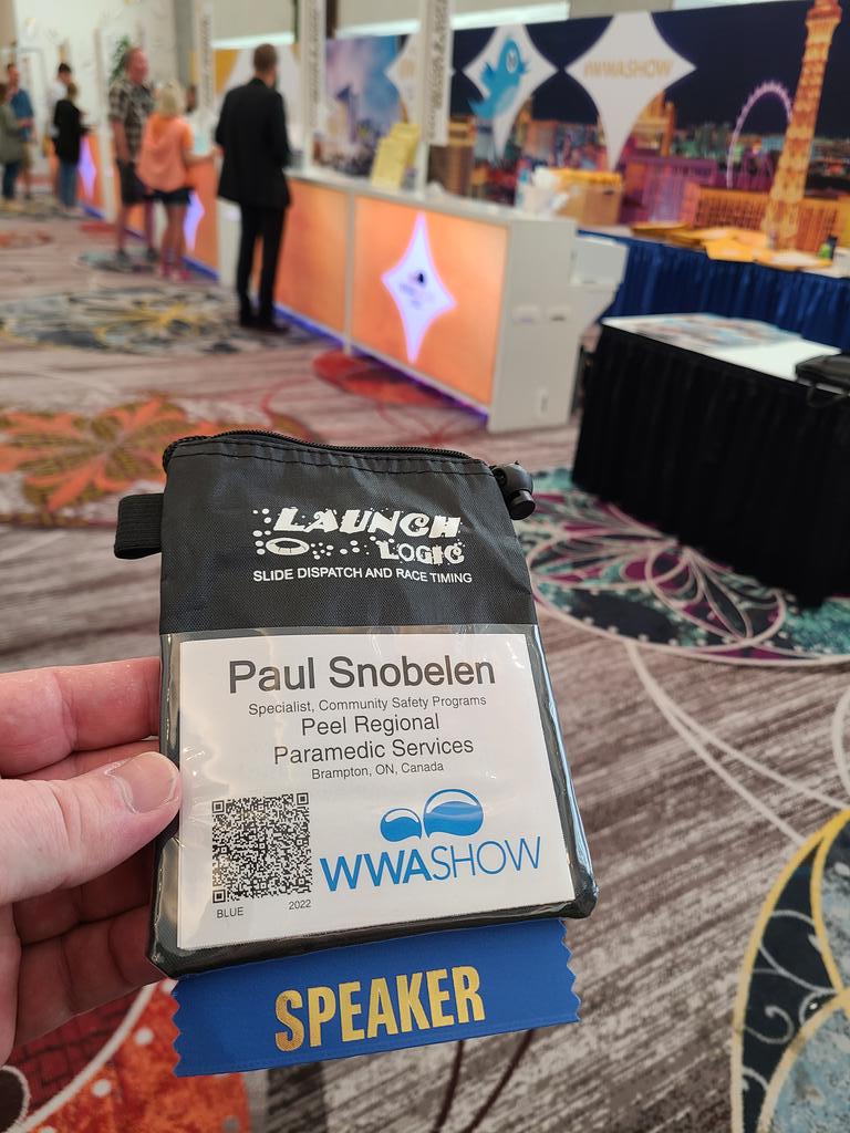 Let's do this Las Vegas🎰 Taking a Deep Dive into the realities of Lifeguard Resuscitation at the World Waterpark Association Conference. Sharing our knowledge, to hopefully support lifeguards globally after acting to save a life. #CPR #AED