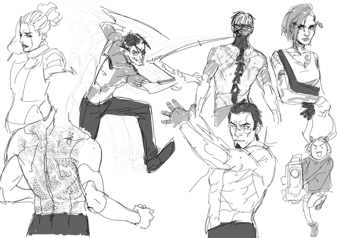 sketches
#Cyberpunk2077 #RGG2077 