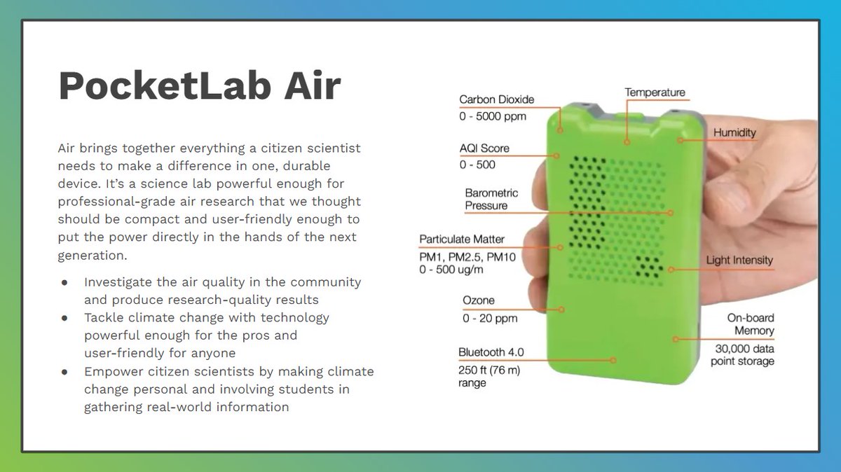 PocketLab Airs, one of many devices available for FREE checkout to #ButteCOE teachers! Details at bit.ly/edtech-exchange!  ☁ 🔥 💡

<a href="/ThePocketLab/">PocketLab</a> #ScienceTwitter #ScienceTeachers