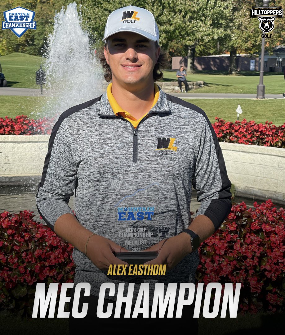 WLathletics's tweet photo. Alex Easthom has won the 2022 MEC Men’s Golf Individual Championship!

#GoWLU | @WLU_Golf https://t.co/lRNGiulku3