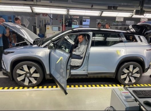 Ocean on the line. The MACHINE is running..#fisker #love #ev #manufacturing