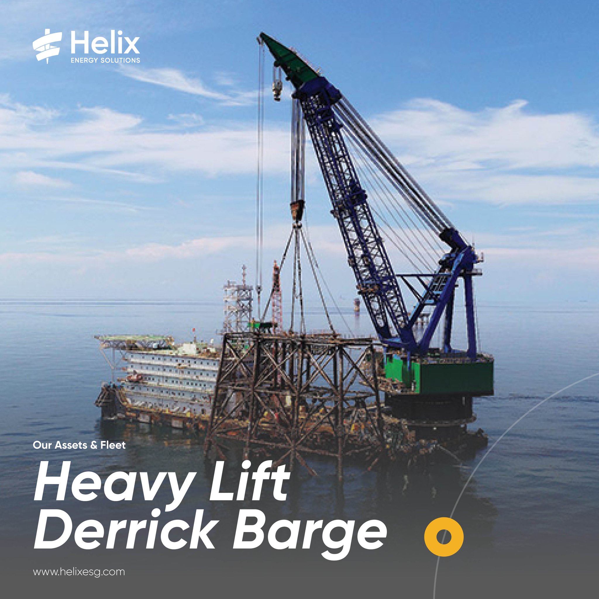 Helix Energy Solutions on Twitter "Helix Alliance provides heavy lift derrick barges