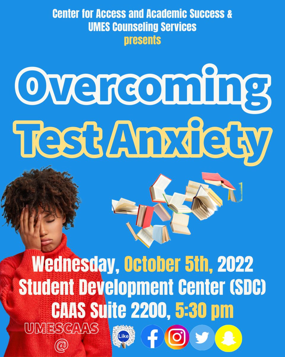 UMESCAAS's tweet photo. Join us as we prepare to be Hawk Strong for Midterms next week!!! #umes @umes #umeshawks @umeshawks      13 https://t.co/KBJWJu5bFo