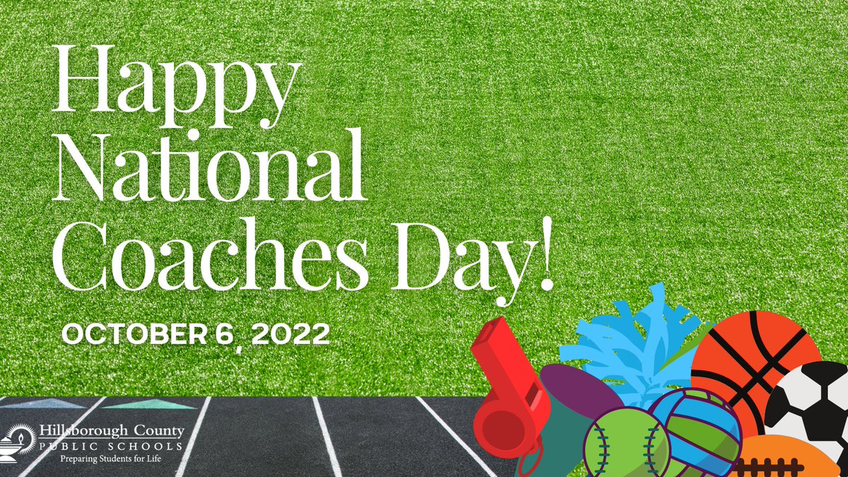 Happy National Coaches Day!  

Today, we honor the coaches and mentors who help our students achieve their goals, teach them to be team players, and respect others.