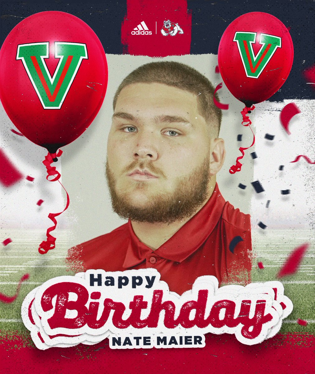 FresnoStateFB's tweet photo. Happy Birthday @NateXmaier🎈 https://t.co/gHlVP9MVYI