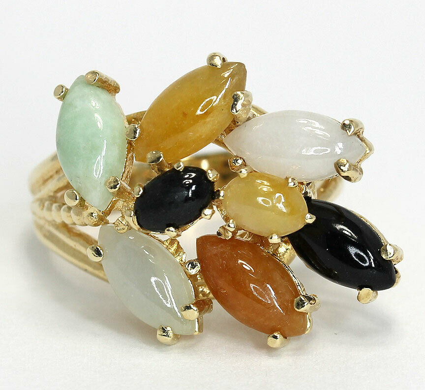 adinajewelers's tweet image. An autumnal beauty! 4.40CT onyx, jade, citrine, carnelian and quartz ring in 14K yellow gold. Take 10% off when you use the code FALL22 at checkout! #falljewelry #fallring #multigemring #finejewelryonsale #falljewelryonsale #fallringonsale adinajewelers.com/shop/gemstones…