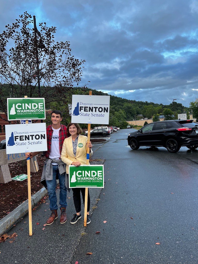 KSCDemocrats's tweet photo. Very excited to share that State Senate Candidate @DonovanFentonNH will be visiting the KSC Dems at our weekly meeting tonight! https://t.co/WJfR8ibCmY
