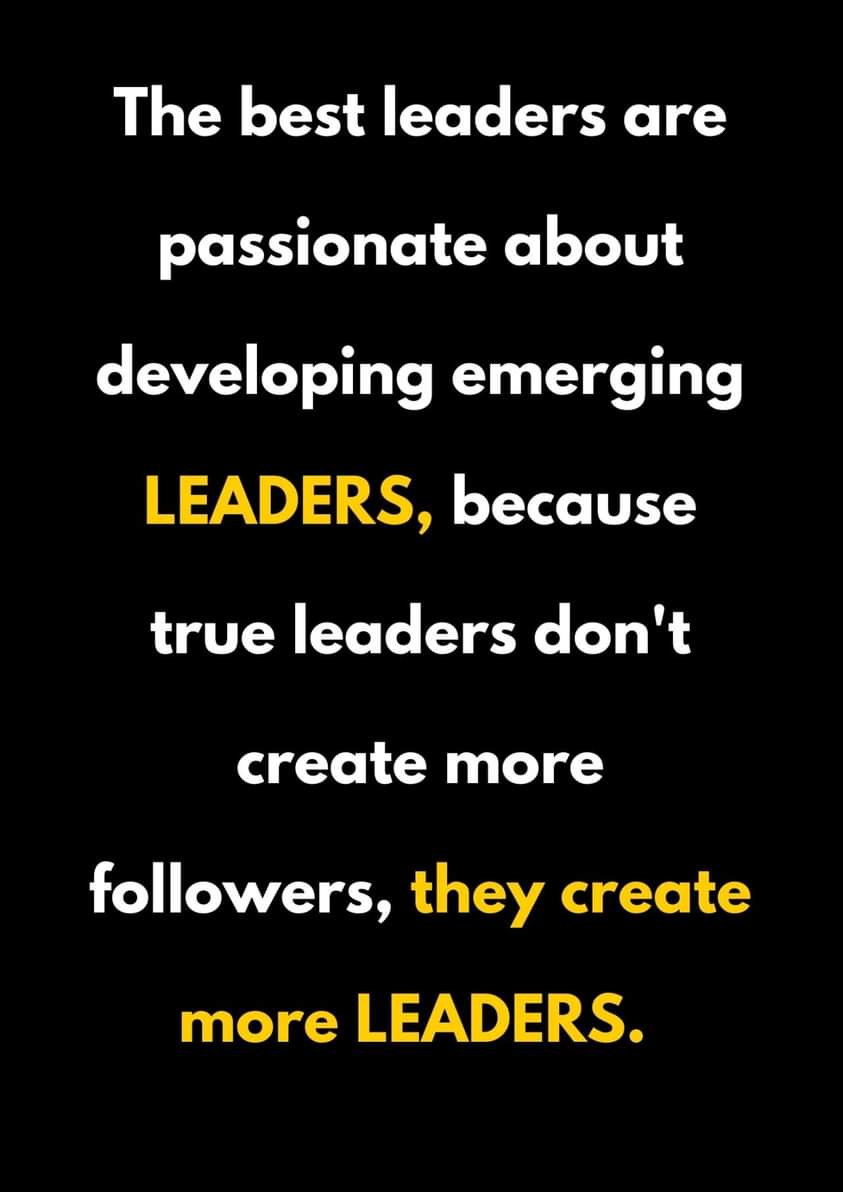 True Leader Characteristics...