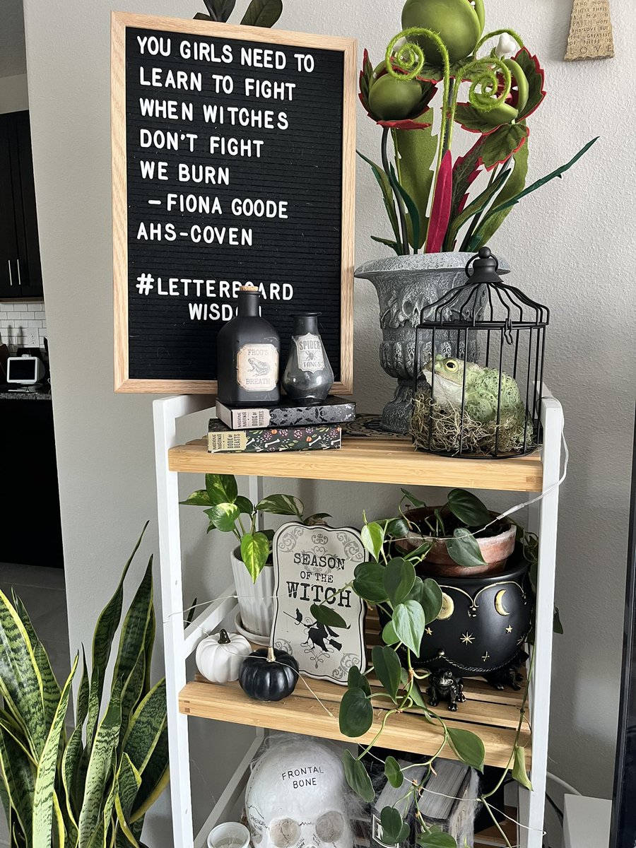 blogginrobin's tweet photo. #LetterboardWisdom
#SpookyEdition
#AHS #Coven https://t.co/du5lHNXNQn