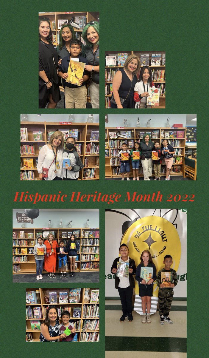 HHES celebrates #HispanicHeritageMonth2022 by learning about notable Hispanic historical figures. Also, by giving away books written by Hispanic authors or about Hispanic characters/historical figures.  #bookgiveaways #readersbecomeleaders #bethelight Dream🔸Sparkle🔸Shine