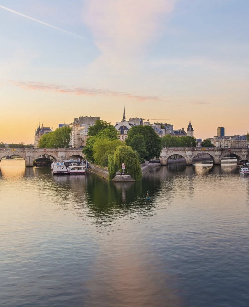 La douce Ile de la Cité à la tombée de la nuit 🌙

📸 @valentinaramaccioni sur Instagram

#quaisdeseine #iledelacite