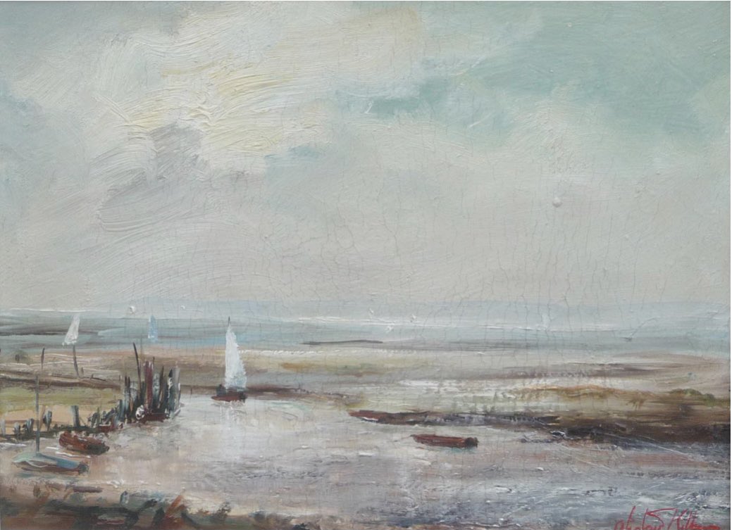 Alistair Kilburn (Born 1936)
“Setting Sail Morston”
Oil on board, framed
21 x 29cm

POA - Dm if interested!!!

#norfolk #norfolkartist #norfolkart #fineart #eastanglia #morston #alistairkilburn #artforsale #northnorfolk #norfolkartgallery #morstonquay #sailboats #oilpainting