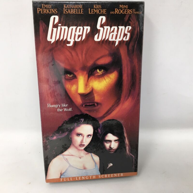 I Want My VHS on Twitter "GINGER SNAPS VHS MOVIE RARE Horror New