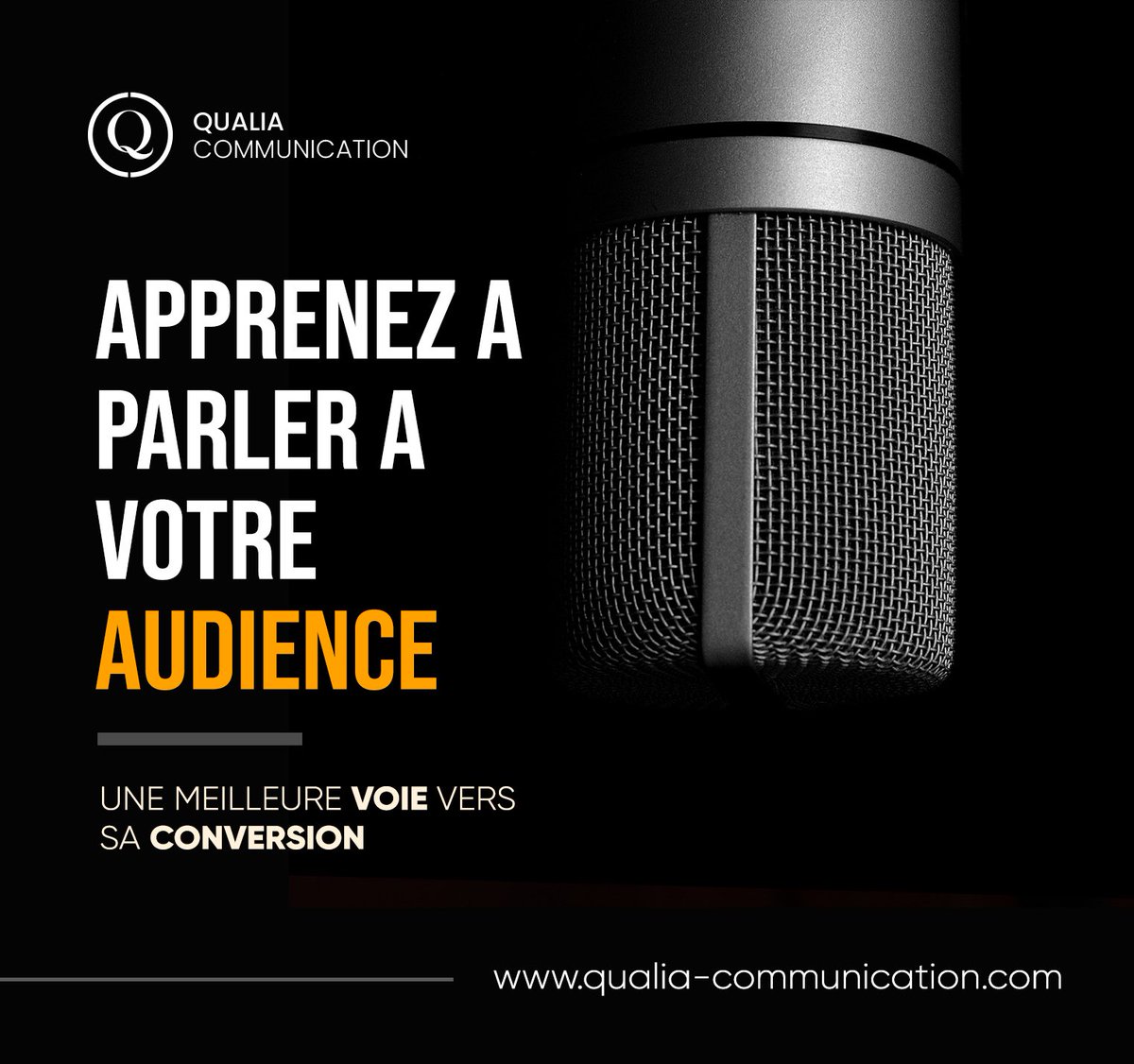 qualiacomm's tweet photo. Cultivez une culture de communication avec votre audience. Ça permettra à mieux le comprendre et à anticiper leurs besoins. #Marketing #marktingdigital #kinshasa #crea #design #qualiacommunication https://t.co/uNlGxGzDd5