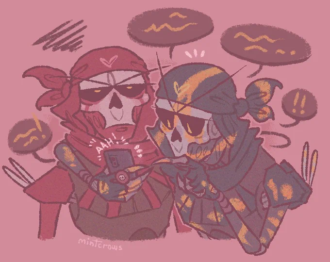 when the evil-er version of you from another dimension wont stop bragging about how much better he is while showing you videos of his kills[apex legends]  